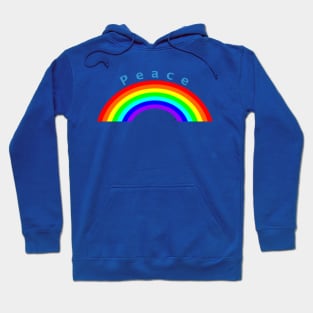 Spread Peace and Rainbows Graphic Hoodie